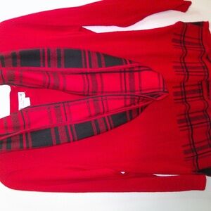 Red Plaid Garment